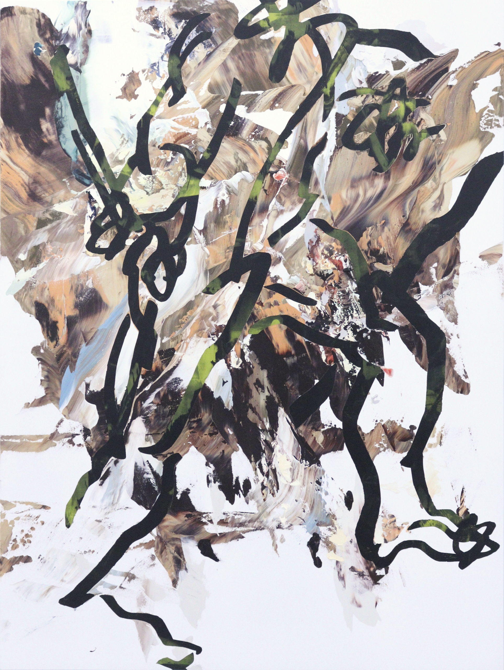 Man with a stick (police)