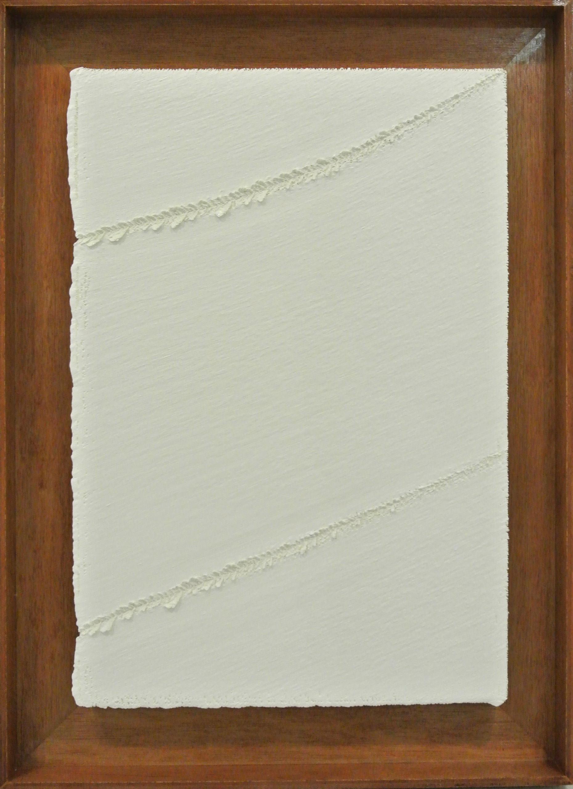 White works series; Sort of primitive idealistic space No.5