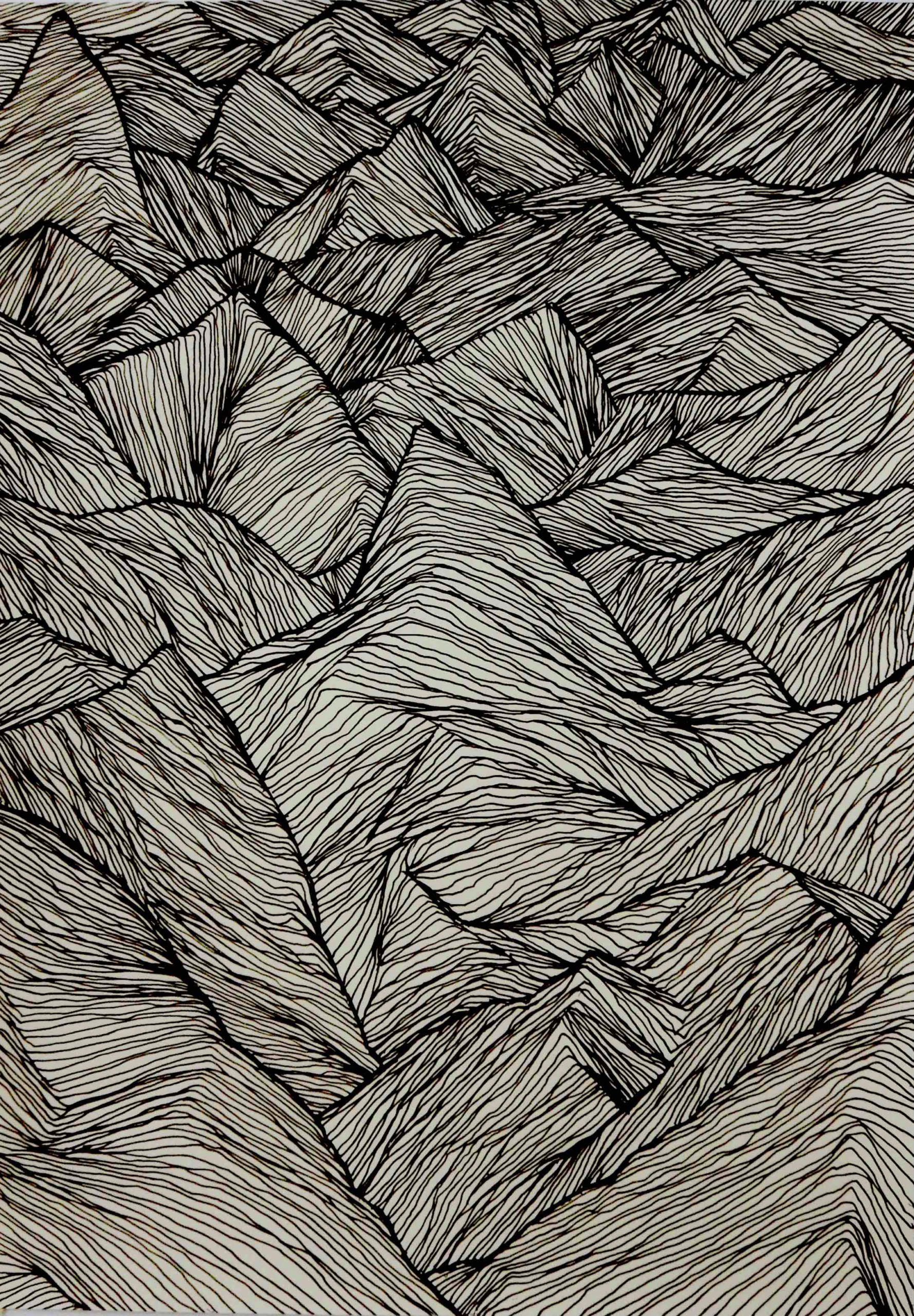 The border of mountain