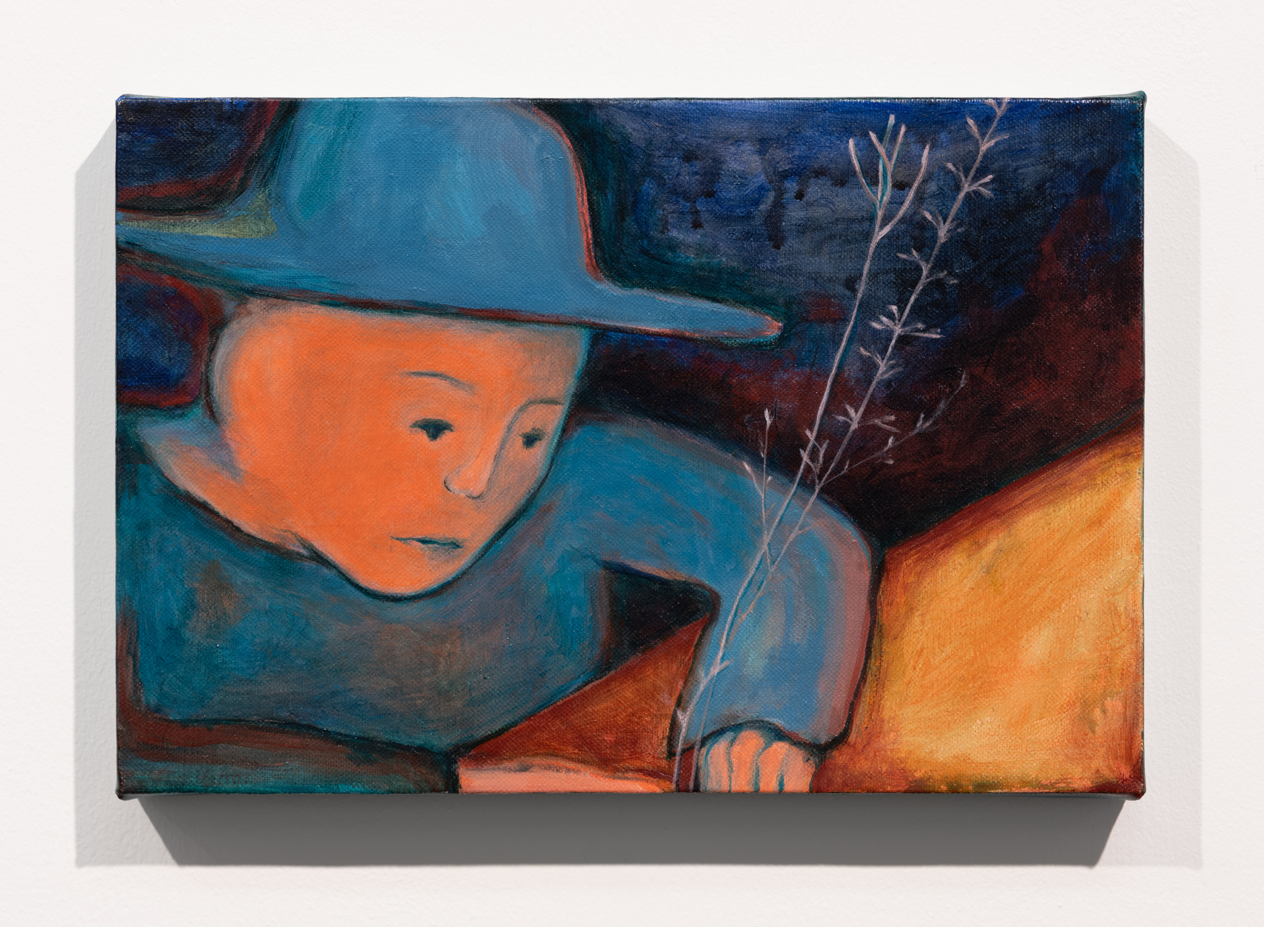 Slightly scorched by sunlight